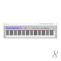 PC 73 Virtual Piano Keyboard 1