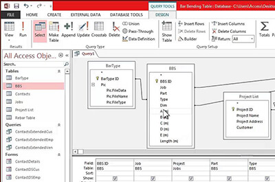 Microsoft Access Project File Types